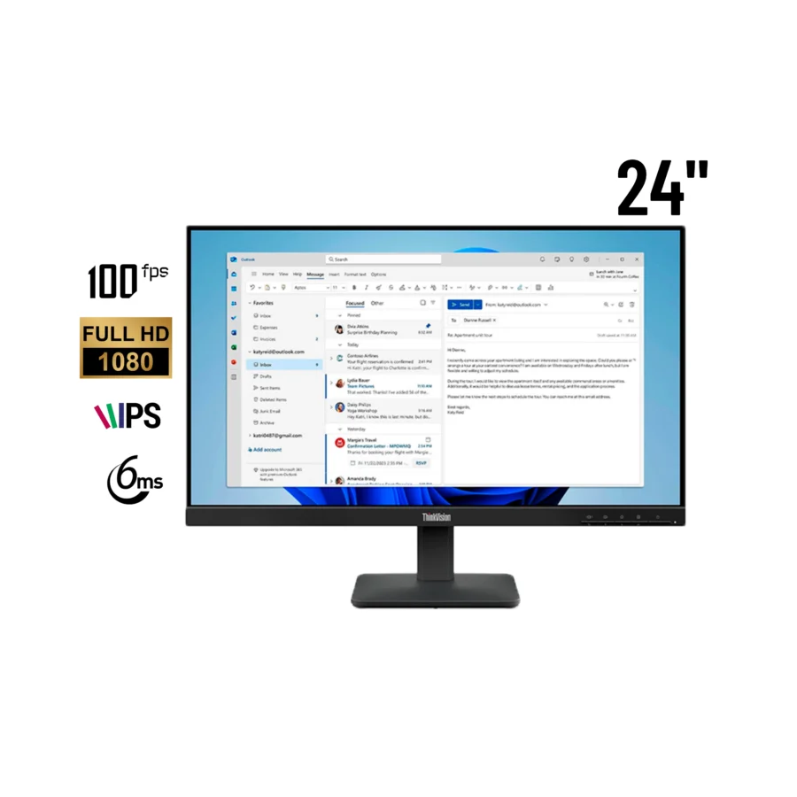 lenovo thinkvision s24 4e 64b5kar1la