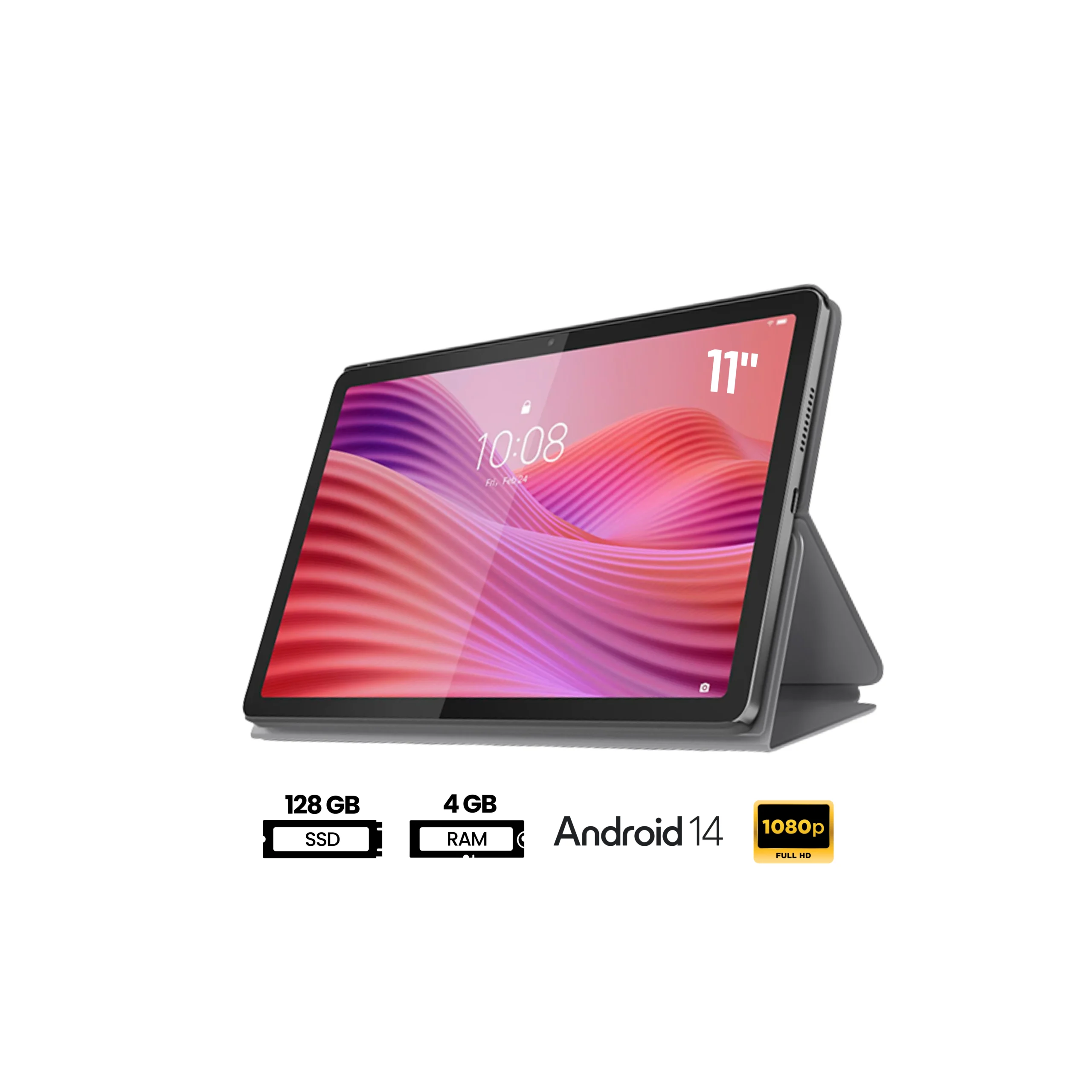 tablet lenovo idea 10.1” wuxga (1920x1200) tft lcd (ips) /touch/android 14 o superior zaej0105pe