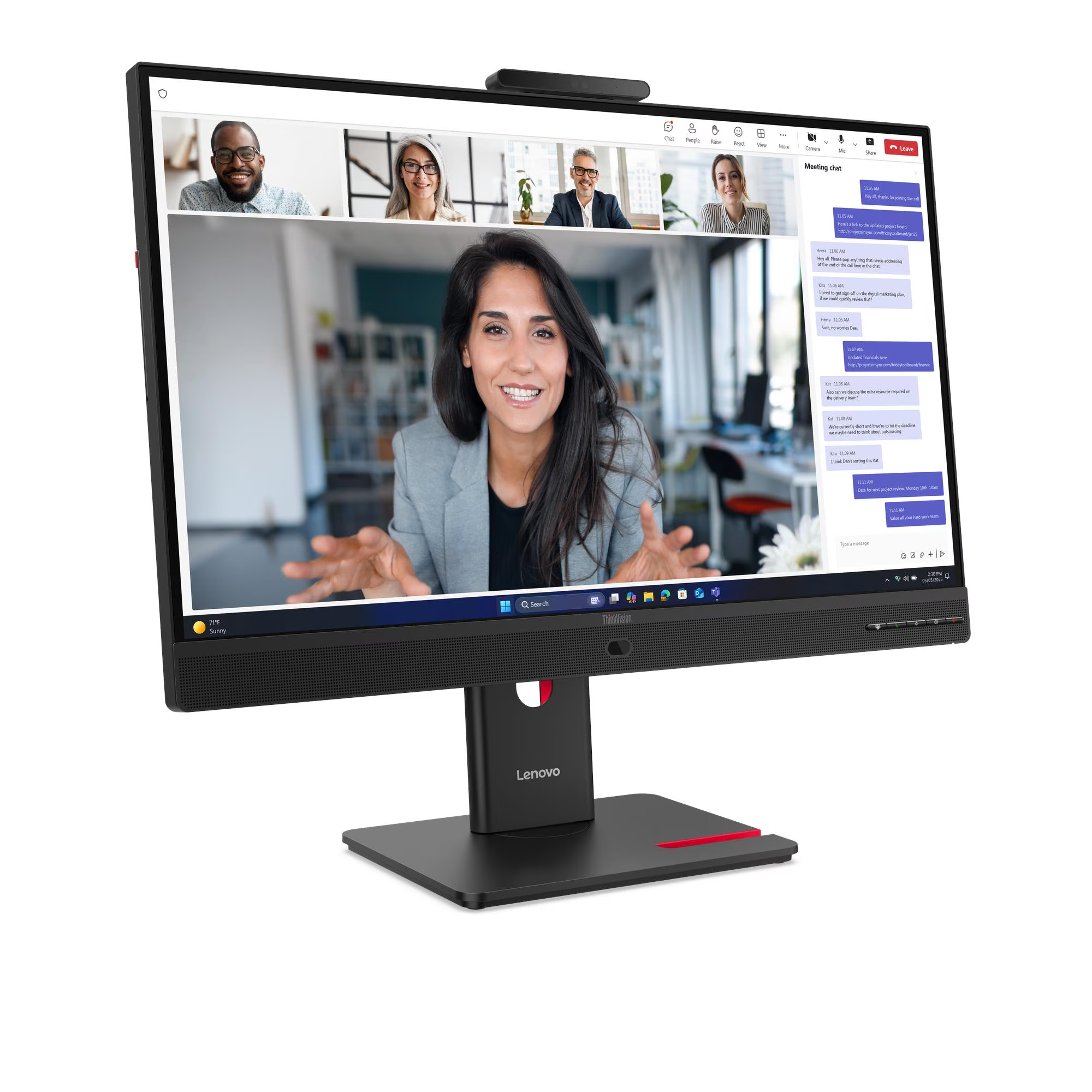 lenovo thinkvision t27qd 4v 64b8uar1la